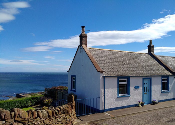 Exterior view of The Lucken in Auchmithie near Arbroath
