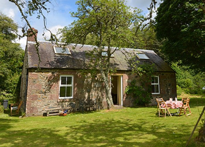 Exterior view of The Neids in Glen Isla