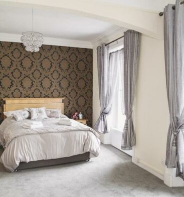 Bedroom at The Royal Hotel in Forfar