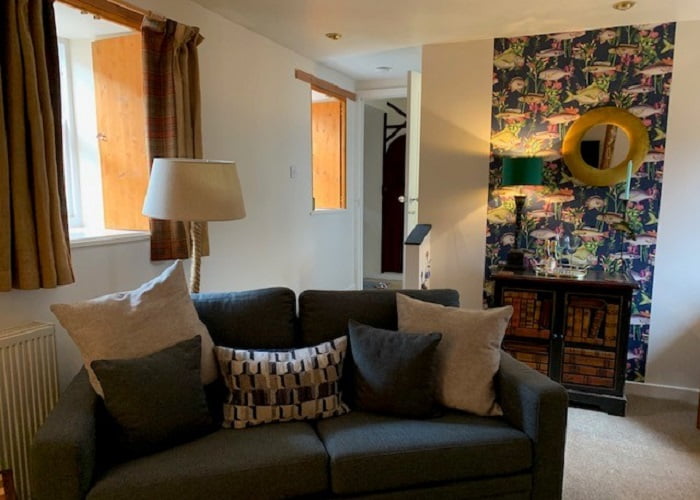 Living room at The Wee Anchor in Arbroath