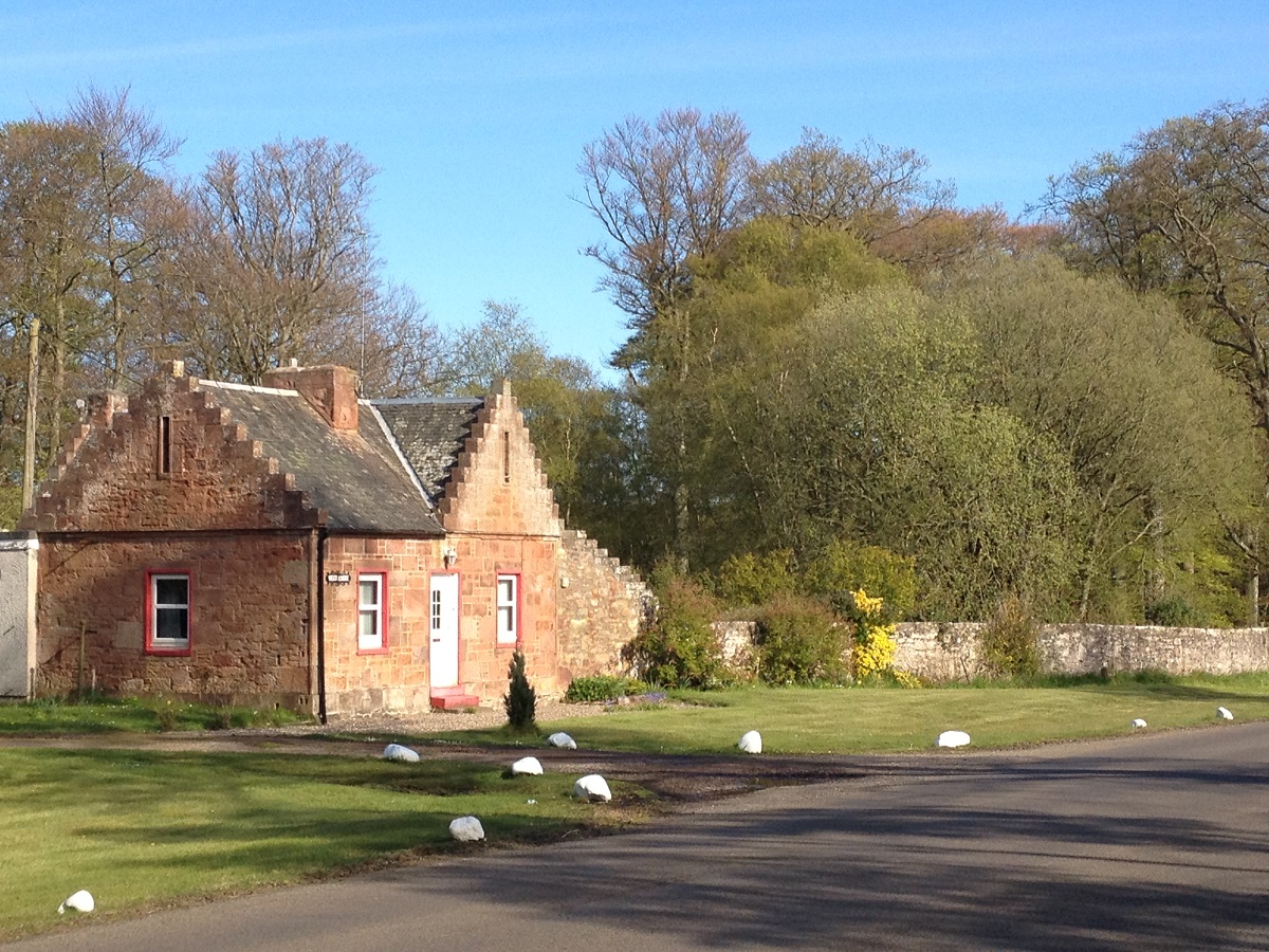Exterior view of The West Lodge near Arbroath