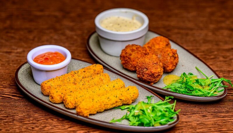 Bar bites at the Townhouse Hotel, Arbroath