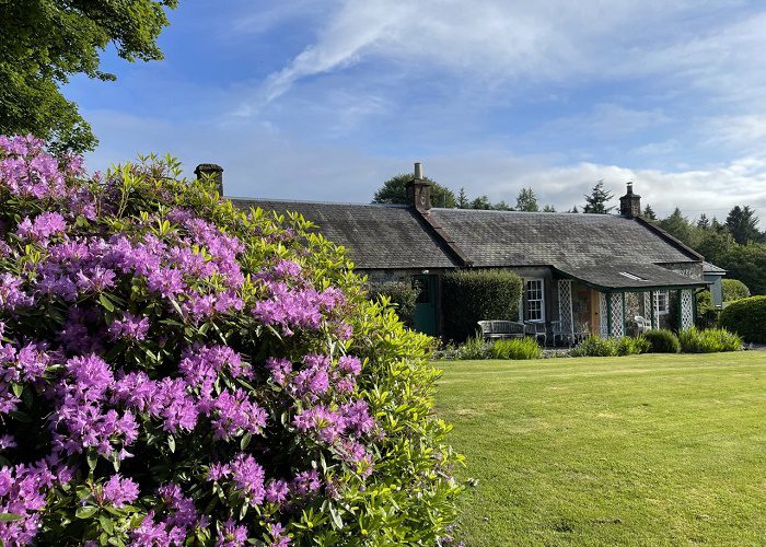 Exterior view of Winters Cottage near Kirriemuir