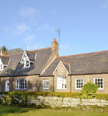 Exterior view of Smithy House near Forfar