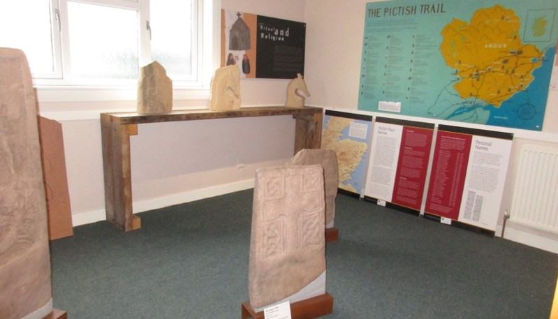 The Pictish Room, Aberlemno, near Forfar